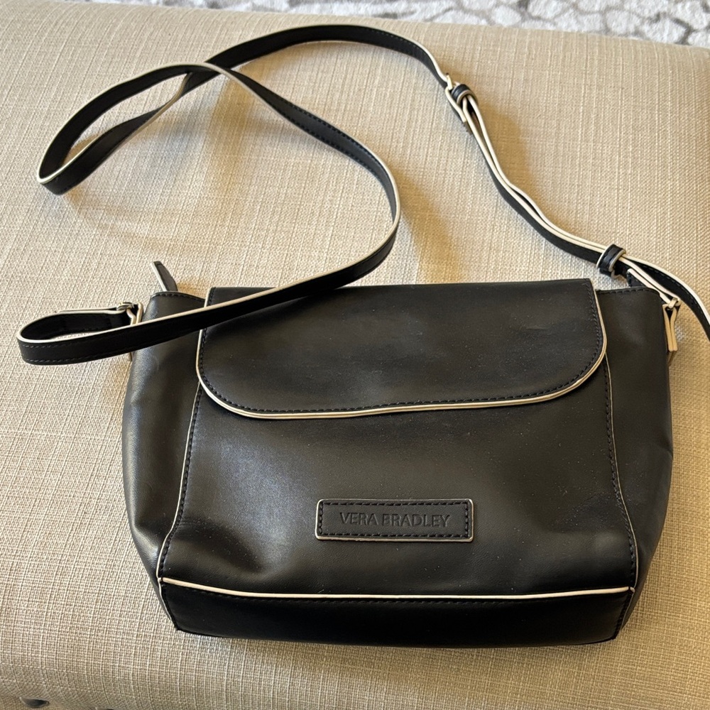 Vera Bradley Elegant Black Shoulder Bag